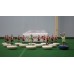 Subbuteo Andrew Table Soccer Feyenoord 2014-2015 Europa League on Classic Hasbro bases